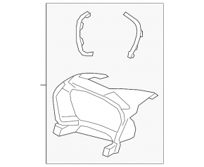 Chevrolet Equinox 22-24 Instrument Cluster Cover