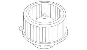 Motor heater fan Hyundai Santa FE Sport 13-18