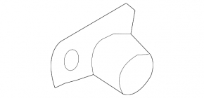 Ford Edge 15- Rear Left Outer Handle Plug