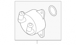 Mazda CX-50 23-26 2.5 Transmission Oil Cooler