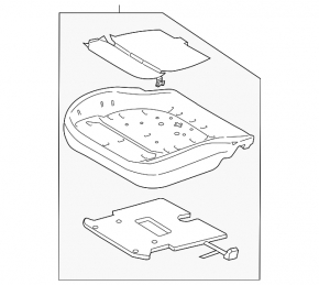 Lincoln MKZ 13-20 passenger occupant sensor without airbag