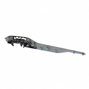 Right front panel trim for Ford Escape MK4 20-24, gloss black, wood grain, broken mount
