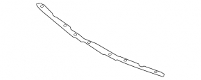 Upper front bumper bracket for Toyota GT86 17-20