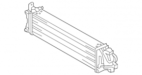 Intercooler Volvo S60 19-25 plug-in hybrid