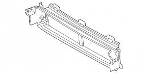 Air duct lower blinds Volvo XC60 18-21