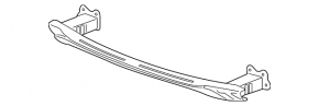 Lower front bumper reinforcement for Chevrolet Spark 16-22