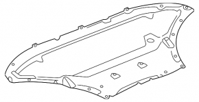 Front engine guard for Audi Q8 19-25