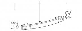 Lexus IS250 IS350 06-13 Rear Bumper Reinforcement