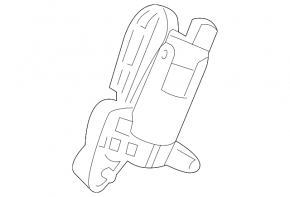 Motor for adjusting the backrest curvature of the passenger seat BMW X7 G07 19-25