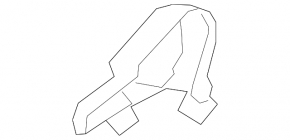 Hyundai Kona 18-23 black driver's seat cover with scratches