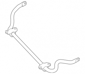 Front stabilizer Mercedes GLC 16-22
