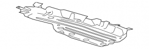 Bottom protection left Ford Explorer 20 - tears
