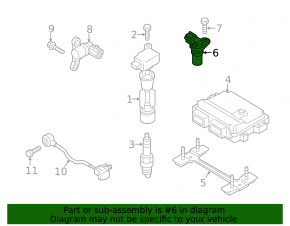 Camshaft Position Sensor Mazda 3 09-13 2.0, 2.3, 2.5