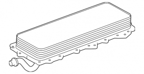 Oil cooler for internal combustion engines Land Rover Discovery 17-20 3.0