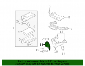Lexus LS460 07-12 garbage disposal