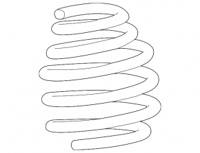 Front right spring Chevrolet Volt 11-15 stiffness ser
