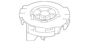 Front pillar tweeter left Nissan Leaf 18- Bose