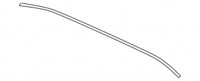 Windscreen wiper grille seal central Volvo V90 17-22 usa