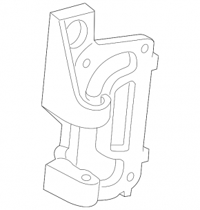 Left supercharger compressor bracket for Volvo XC60 18-22