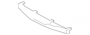 Front Bumper Absorber Lower Lexus LS460 LS600h 07-09 prerest