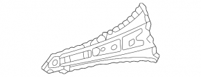 Right wing outer apron bracket for Toyota Sienna 21-25