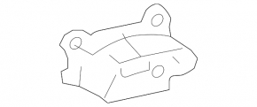 Front Right Fender Bracket Lexus GS300 GS350 GS430 GS450h 06-11 Type 2