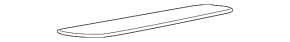 Right front panel trim for Lexus NX200t NX300 NX300h 15-17 wood, scratches