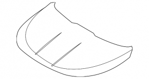 Kia Niro 2023-2026 bare hood