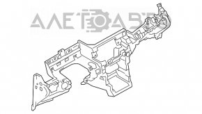 Plastic under-dash panel for Suzuki Kizashi 10-15