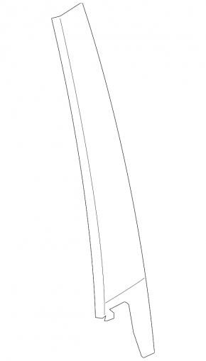 Door trim side rear left Audi Q5 8R 09-17