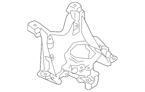 Front subframe bracket right Audi A4 B9 17-25
