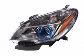 Buick Encore 13-16 Left Front Headlight, White Reflector