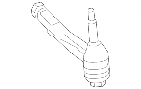 Left steering tip Mercedes AMG GT-class X290 19-25