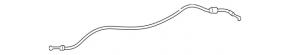 Bonnet release cable rear Mercedes GLC 16-22