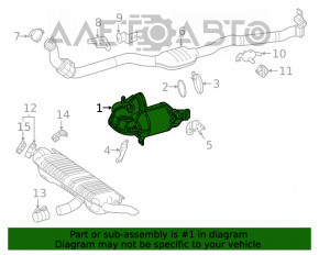 Catalyst Mercedes W167 GLE 450 20-23 3.0h