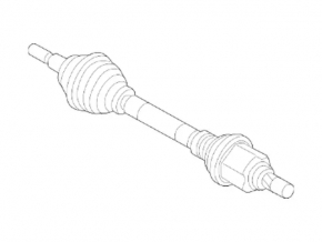 Front left half-shaft drive Ford Focus mk3 11-18 2.0 5MKPP