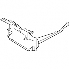 Lincoln Nautilus 19-23 Cruise Radar Bracket