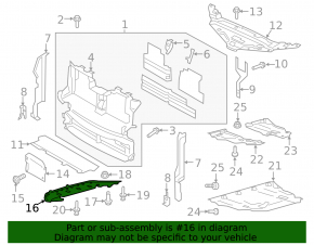 Lincoln Nautilus 19-23 Front Bumper Guard