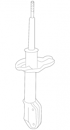 Front right shock absorber for Subaru Forester 11-13