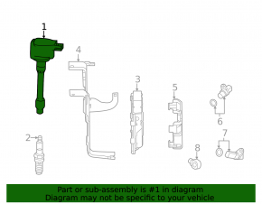 Ignition Coil Honda CRV 23- HEV