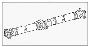 Driveshaft driveshaft Toyota Rav4 13-18