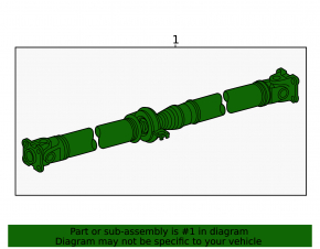 Driveshaft driveshaft Lexus NX 15-21