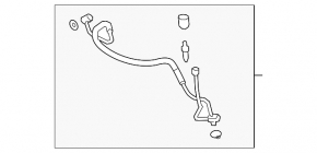 Air conditioning pipe Audi A6 C8 19- 2.0T