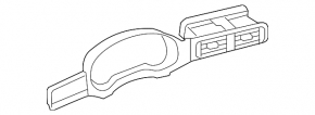 Dashboard cover left VW Jetta 11-14 USA black