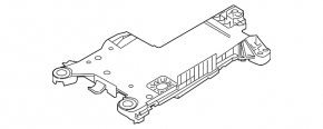 Battery tray Mini Cooper F56 3d 14-