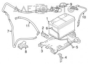 Battery tray Mini Cooper F56 3d 14-