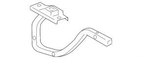 Left trunk lid hinge for Toyota Avalon 2005-2006
