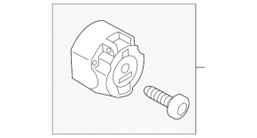 VW Touareg 11-14 towbar socket
