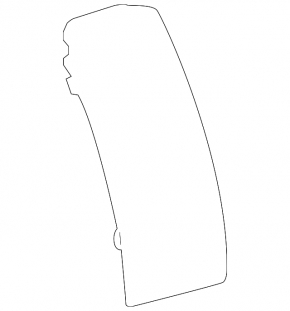Outer wing light cover rear left Toyota Rav4 19- Japan built