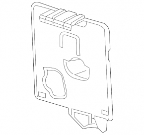 Chevrolet Volt 16- Engine Computer ECU Bracket